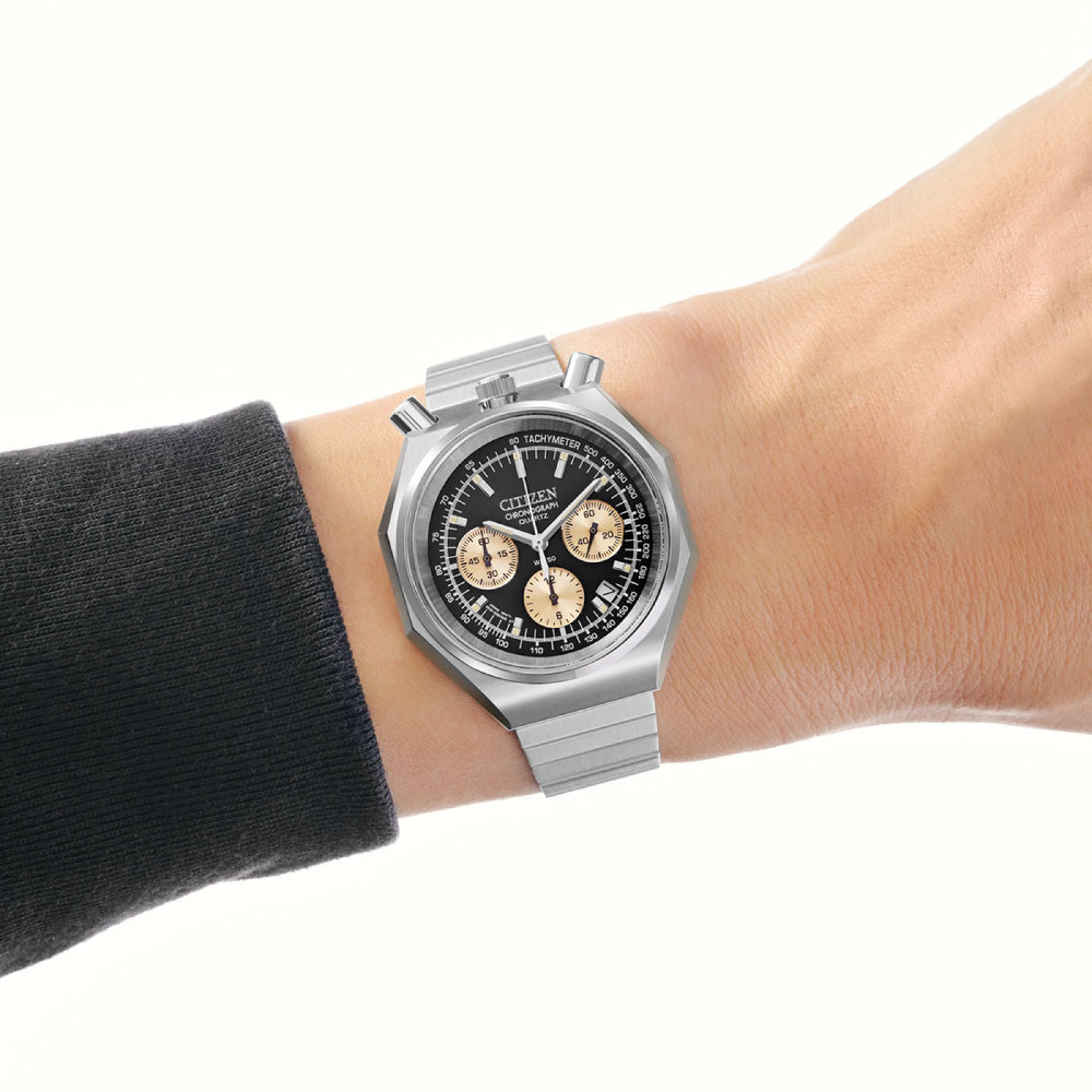 시티즌 CITIZEN 레코드라벨 츠노 크로노 한정판 AN3700-54E 검판 이미지 7