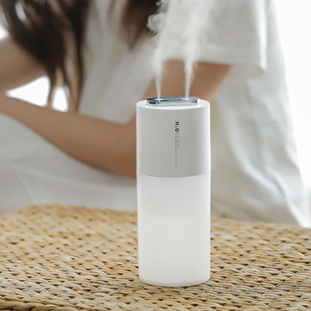 무선 휴대용 미니 가습기 소형 작은 사무실 회사 아이방 책상 탁상용 겨울 듀얼 분사