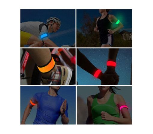 야간 LED 야광밴드 암밴드 러닝 반사밴드 Beeseen