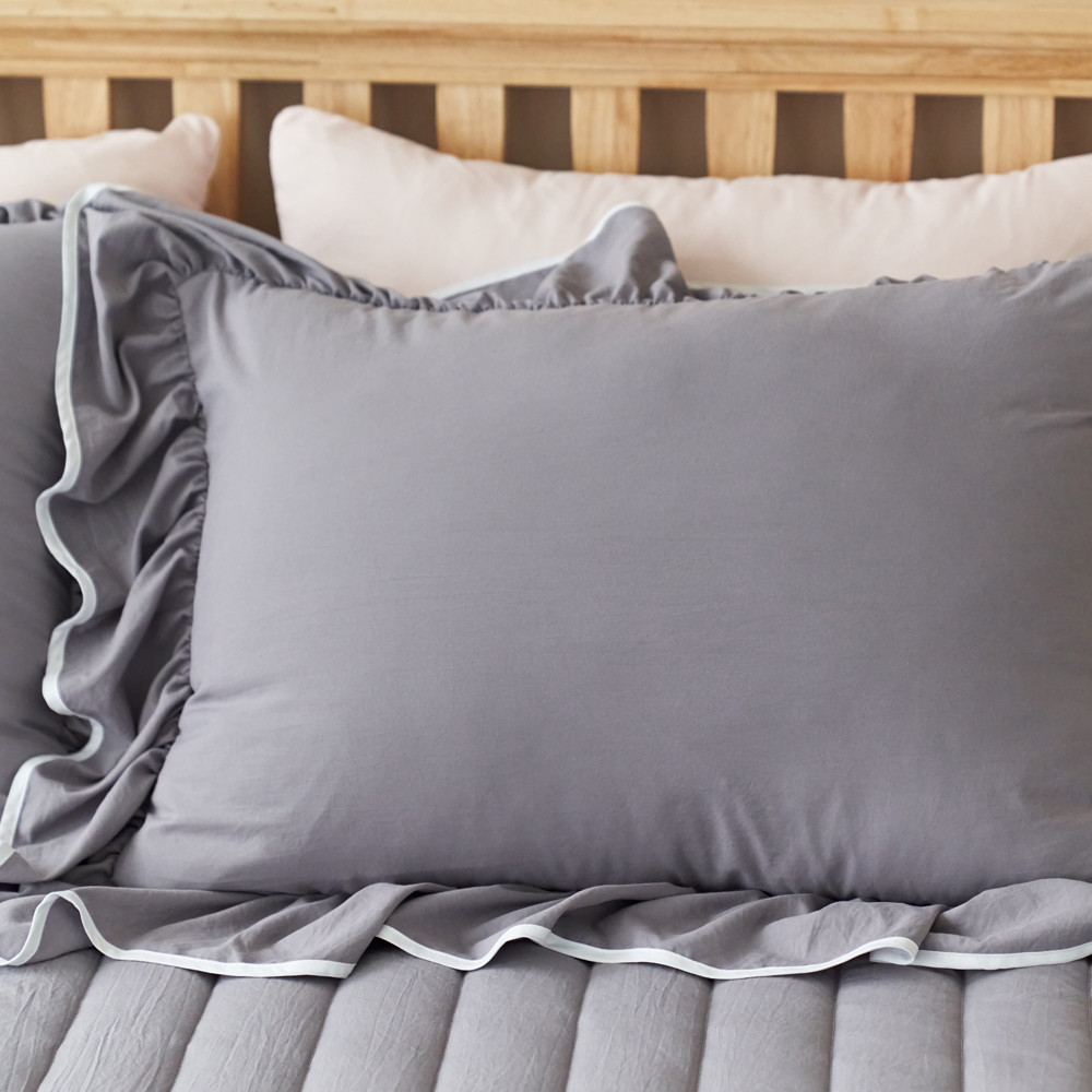 류금숙 라인 실키케어 항균프릴 차렵이불 베개커버세트 SS/Q/K/SK 국내생산