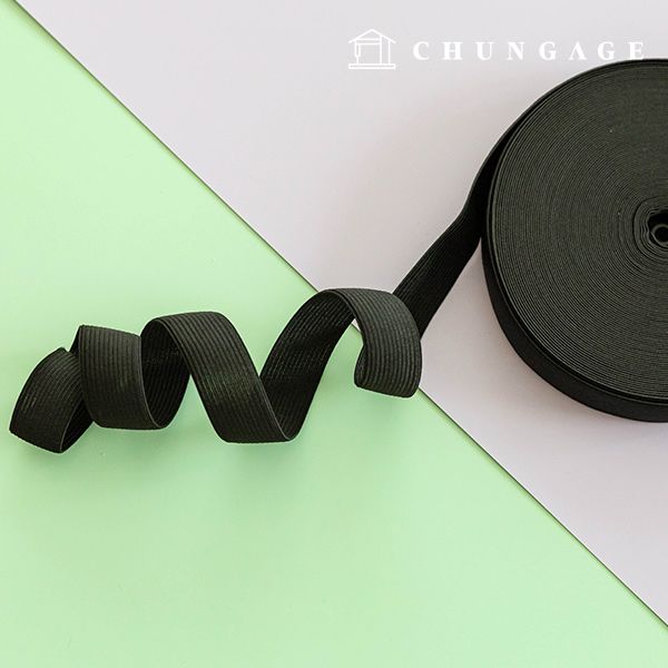 바지고무줄 허리고무밴드 22마롤 바지끈 납작고무줄 고탄력 25mm