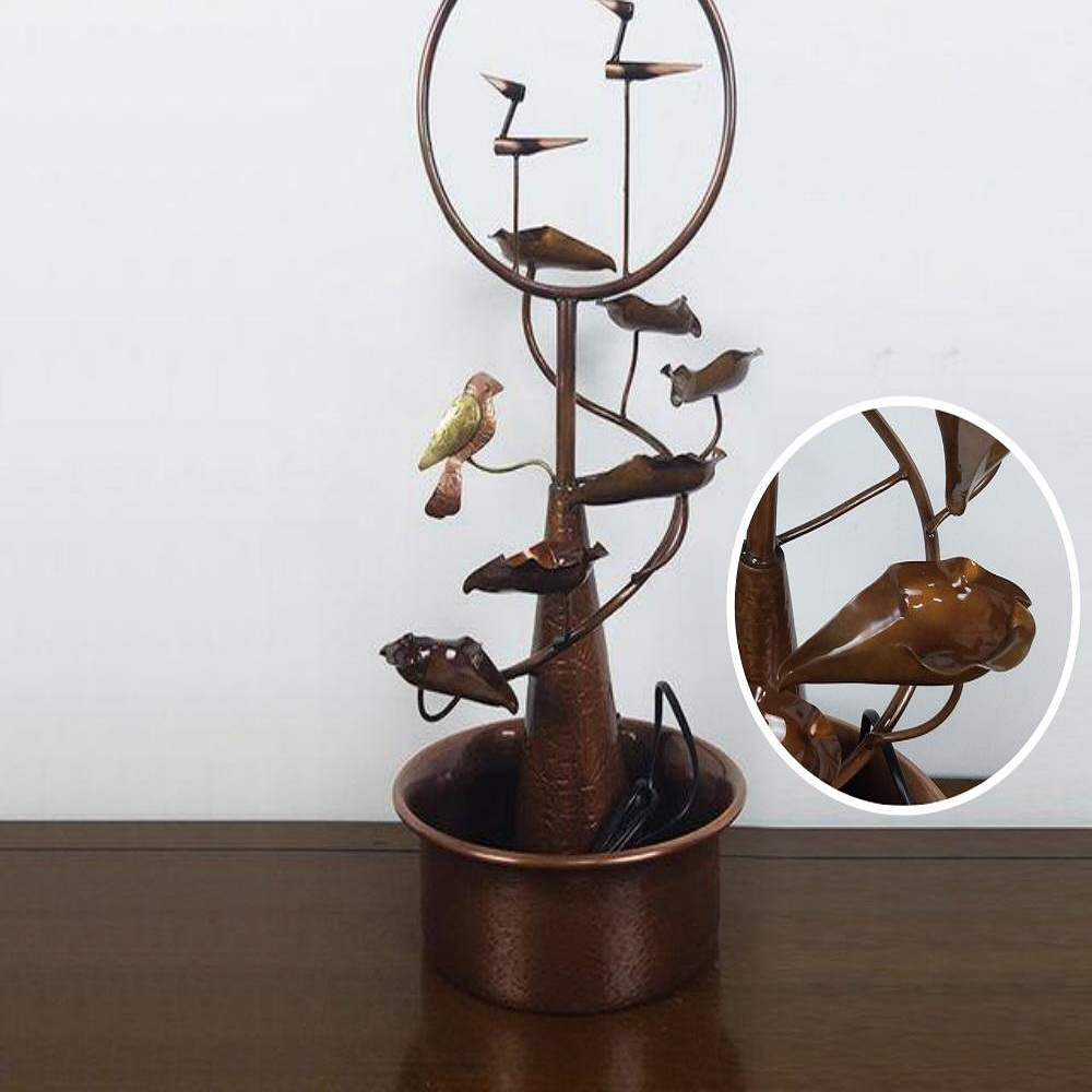 엔틱분수대 실내용분수 미니실내폭포나무