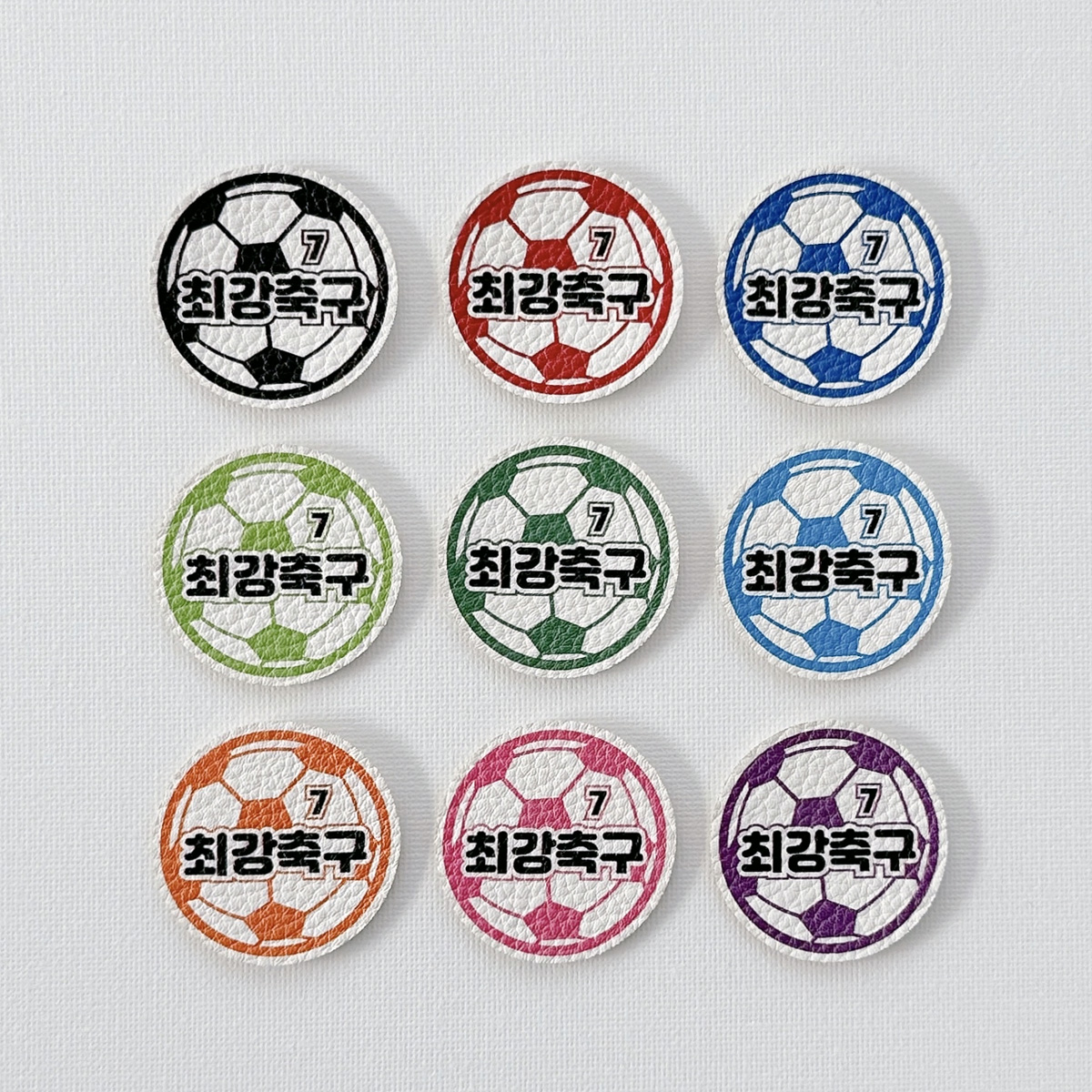 축구공 농구공 배구공 테니스공 와펜 브로치 뱃지 네임택 재접착스티커 이미지 6
