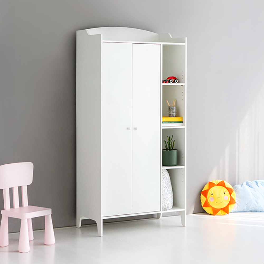 PIPAN 옷장 KS1015STB 890x500x1865mm, 화이트 2604.3284 - 상세 이미지 3