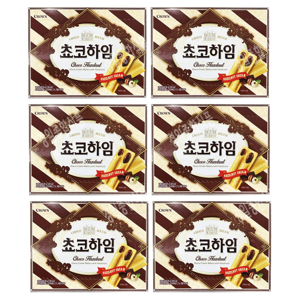 크라운 쵸코하임 284g x6개 : DS마트