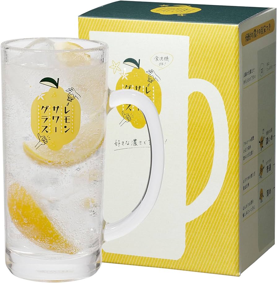 도요사사키 레몬사와 하이볼잔 435ml - 상품 이미지