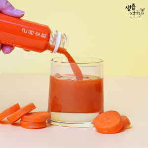 (생즙연구소)제주 구좌향 당근주스 120ml 14병 NFC 착즙주스 맛있게 먹은 솔직 후기 - 상품 이미지 3