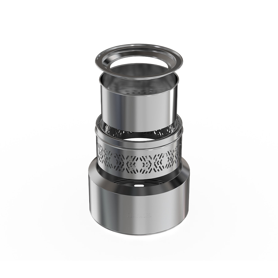 크레모아 아르더 33 캠핑 화로대 원형 그릴 휴대용 바베큐 스테인리스 접이식 불멍