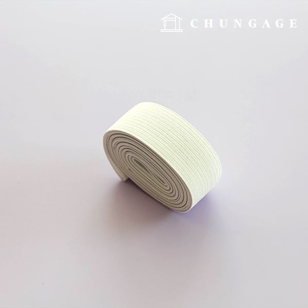 바지고무줄 허리 고무밴드 바지끈 납작고무줄 25mm - 상품 이미지