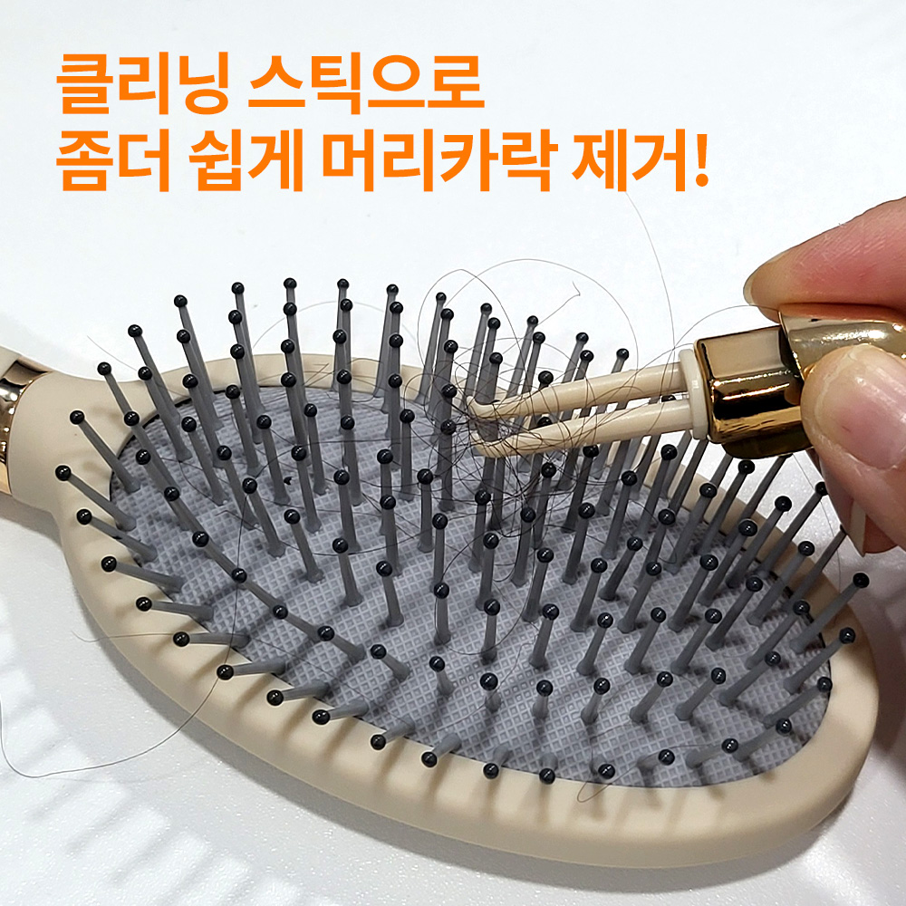 앙피앙 헤어브러쉬 드라이 머리 롤 두피 브러쉬 빗 - 상세 이미지 5
