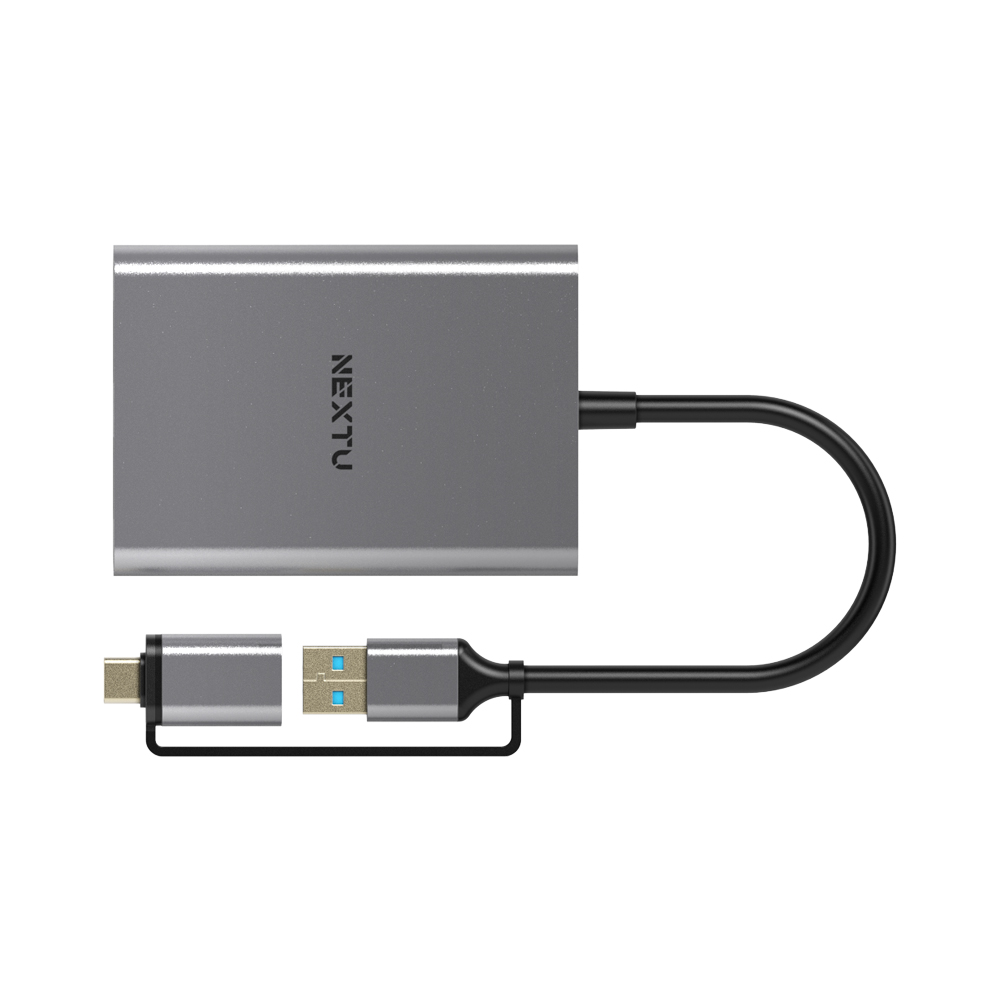 넥스트유 버이맨 USB C to HDMI 4K 듀얼 모니터 확장 컨버터 젠더 - 상세 이미지 3