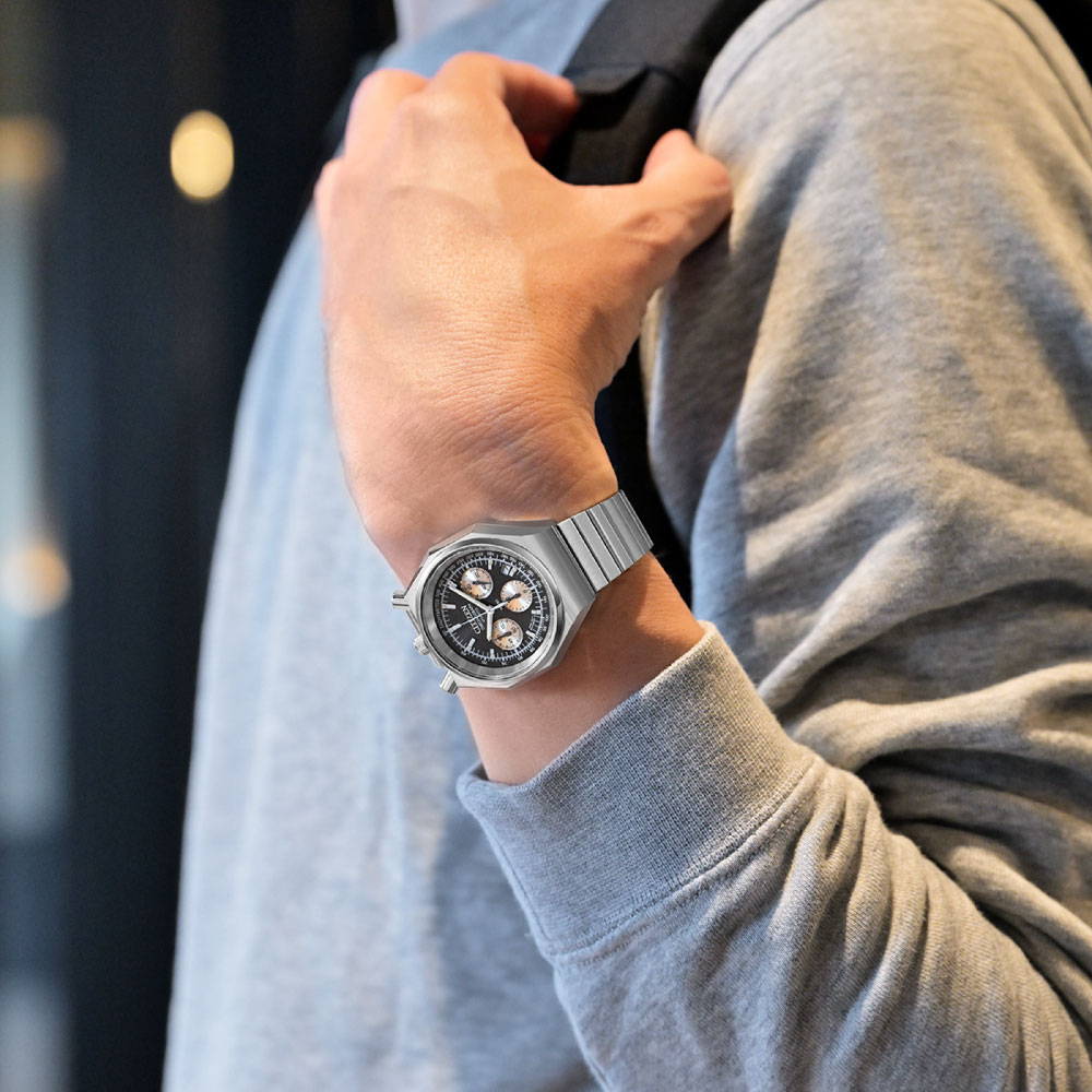 시티즌 CITIZEN 레코드라벨 츠노 크로노 한정판 AN3700-54E 검판 - 상세 이미지 5