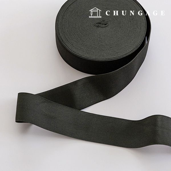 바지고무줄 허리고무밴드 22마롤 바지끈 납작고무줄 고탄력 25mm