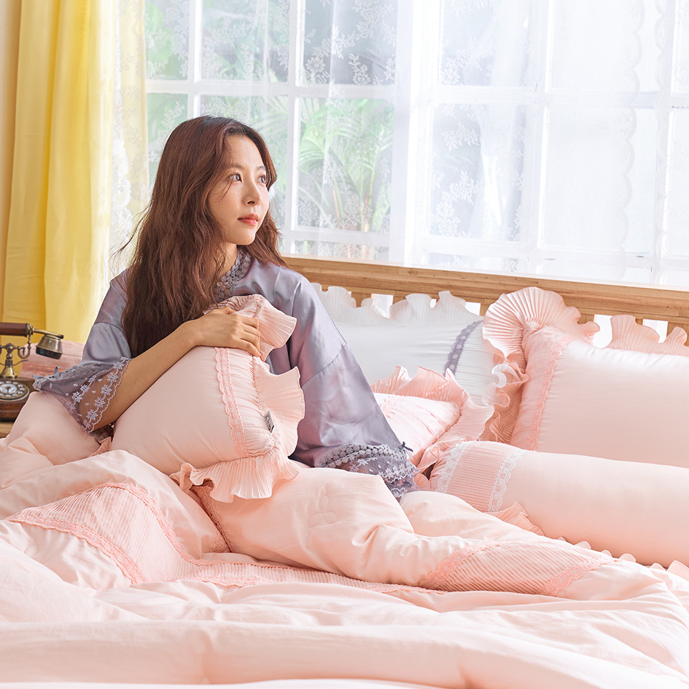 류금숙 플리츠 항균실키케어 프릴 차렵이불 베개커버 숏매트커버세트 SS/Q/K/SK 국내생산