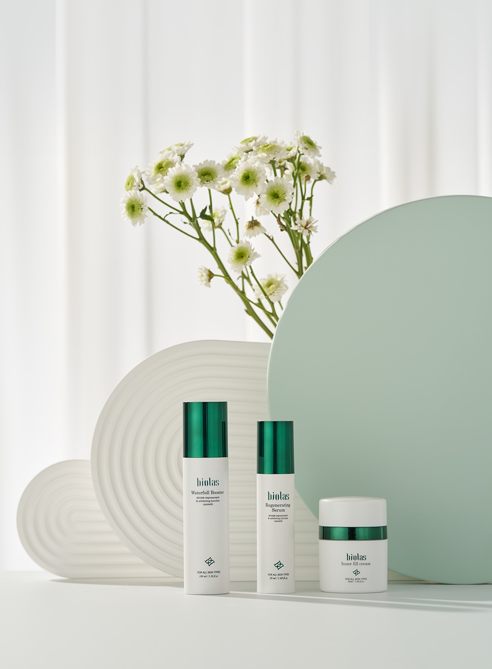 [비올라스] 3종세트/워터풀부스터100ml,리제네레이팅세럼50ml,이너크림50ml/대마햄프,대마엑소좀,특허받은탄성리포좀,NMN역노화성분 - 상세 이미지 3