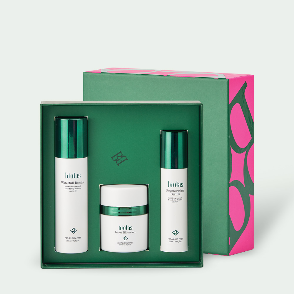 [비올라스] 3종세트/워터풀부스터100ml,리제네레이팅세럼50ml,이너크림50ml/대마햄프,대마엑소좀,특허받은탄성리포좀,NMN역노화성분 - 상세 이미지 2