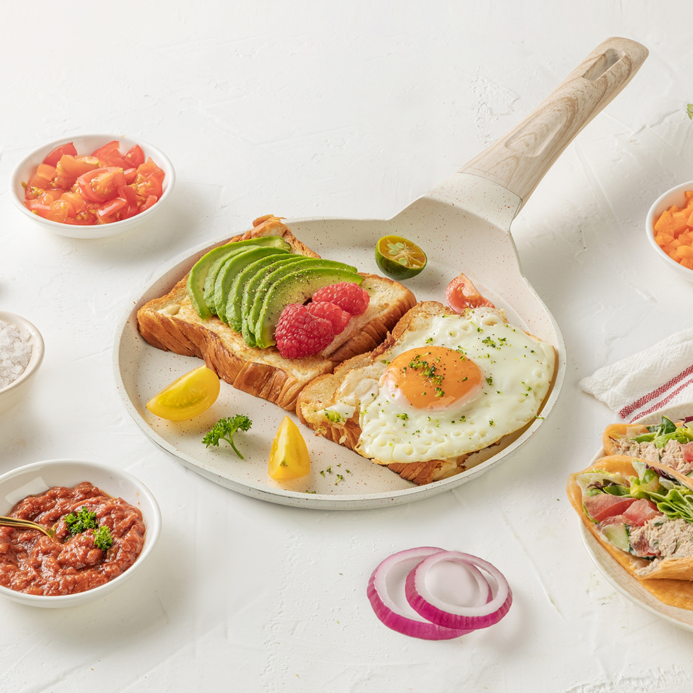 [까로떼] 코지 인덕션 크레패팬 28cm 토스트 브런치