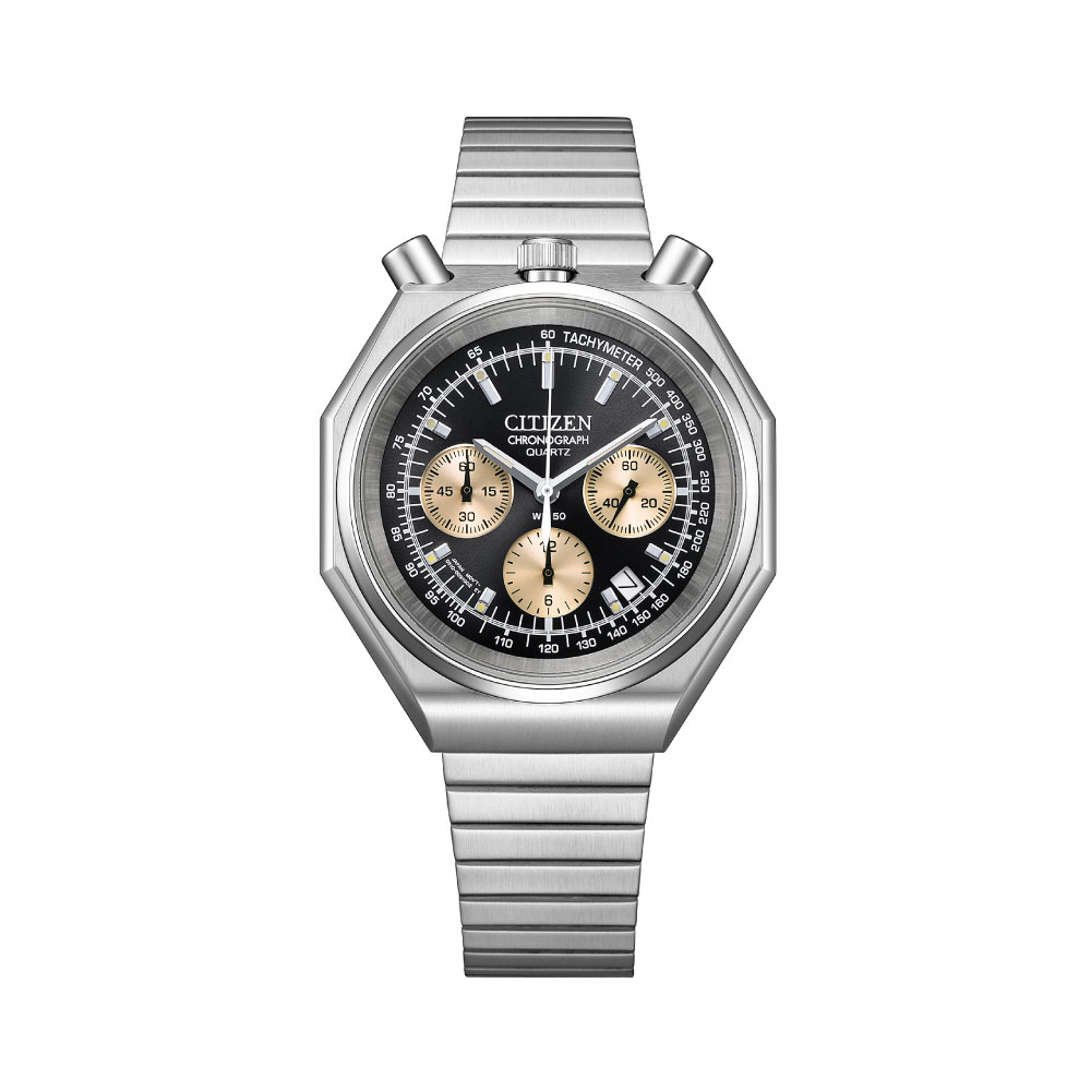 시티즌 CITIZEN 레코드라벨 츠노 크로노 한정판 AN3700-54E 검판 - 상품 이미지