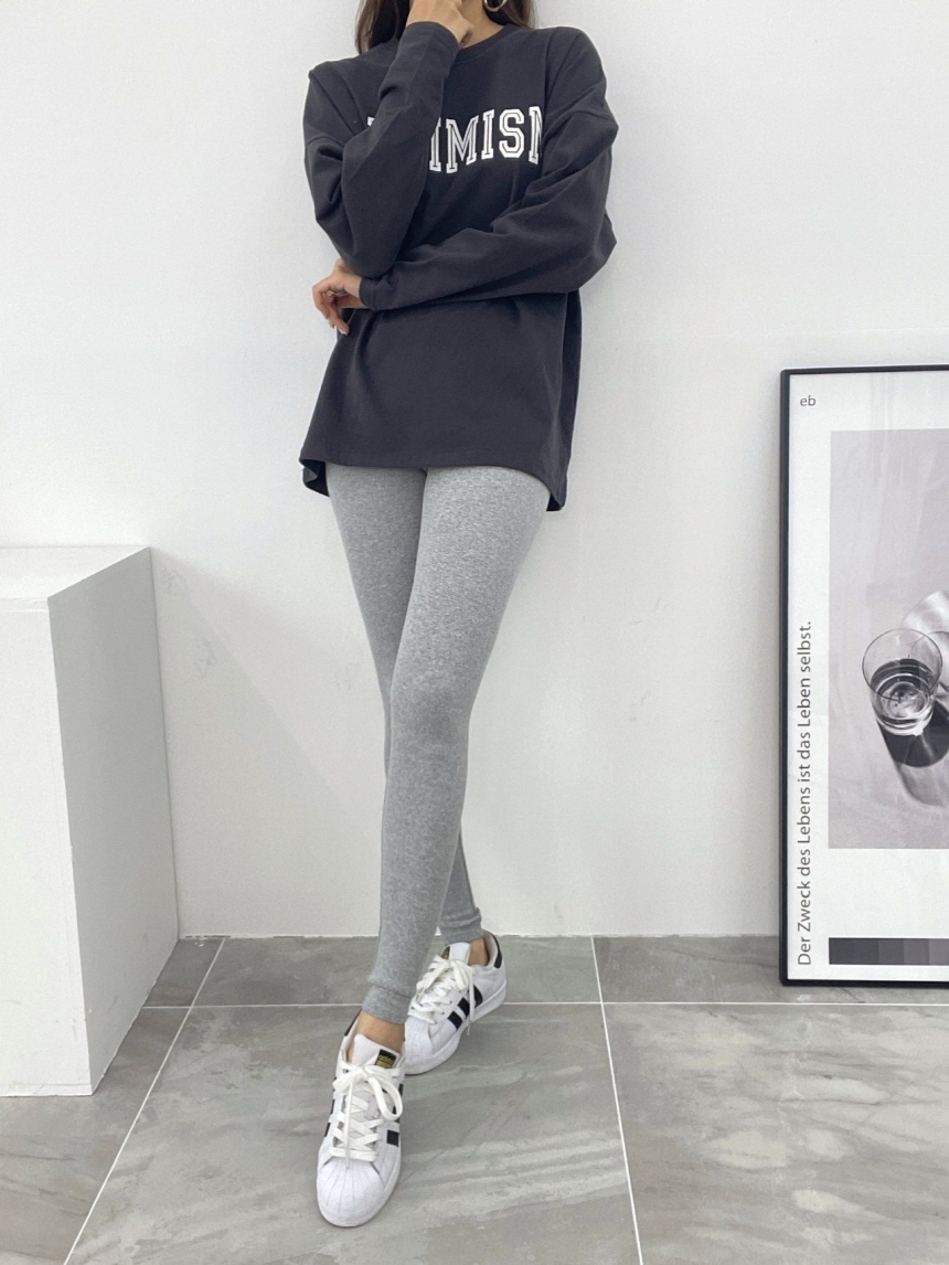 피치 기모 후라이스 기본 데일리 레깅스 ptle0102 상세 이미지 19