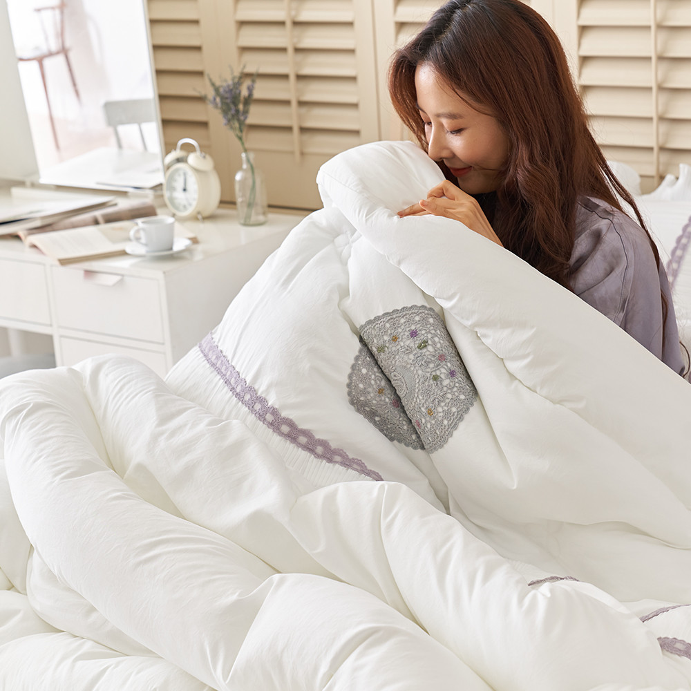 류금숙 플리츠 항균실키케어 프릴 차렵이불 베개커버 숏매트커버세트 SS/Q/K/SK 국내생산