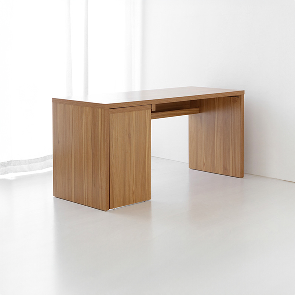 피크 확장형 책상 1500mmx585mmx730mm, 라이트브라운4964.2473 - 상세 이미지 5