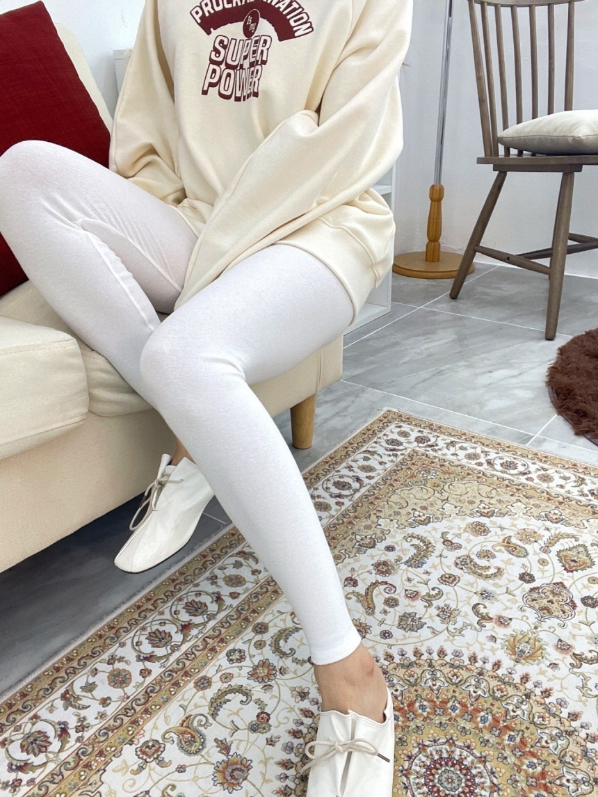 피치 기모 후라이스 기본 데일리 레깅스 ptle0102 상세 이미지 33