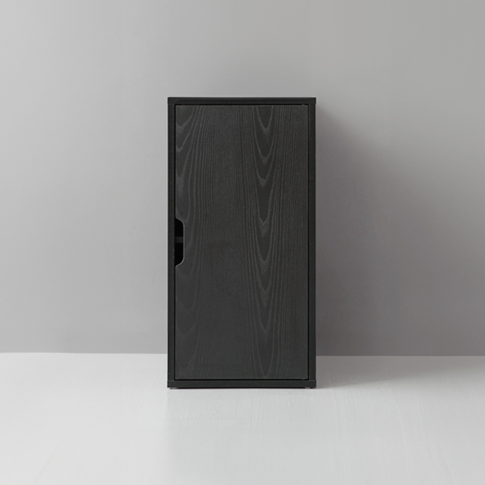 OLAF 캐비넷 KS1014STB 2단, 블랙 6771.3376 - 메인 이미지
