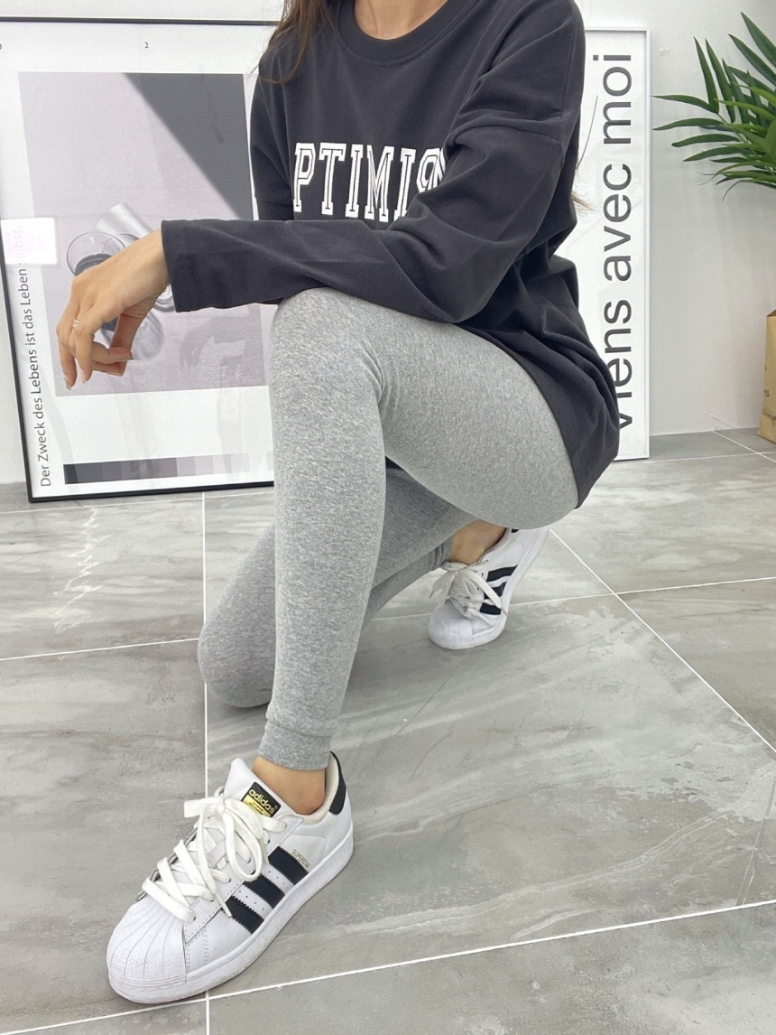 피치 기모 후라이스 기본 데일리 레깅스 ptle0102 상세 이미지 23