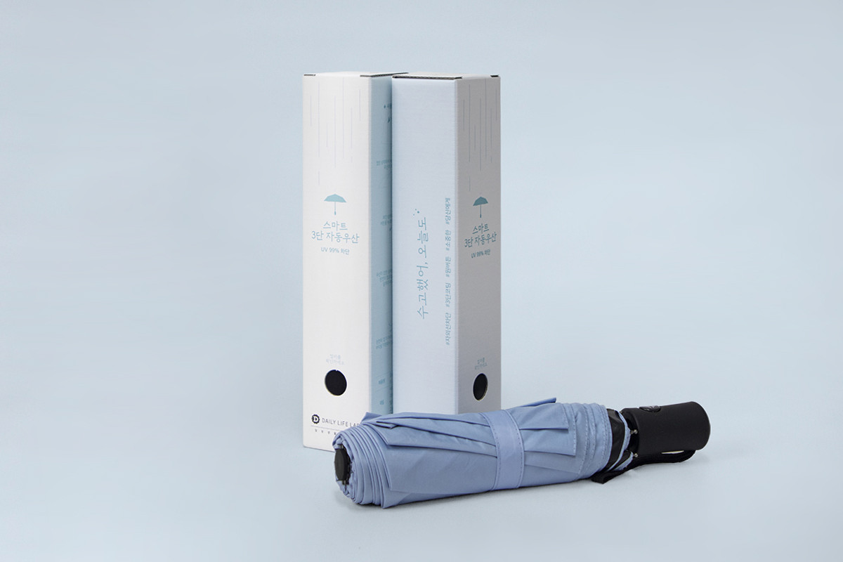 일상생활연구소 우산 3단 자동 접이식 답례품