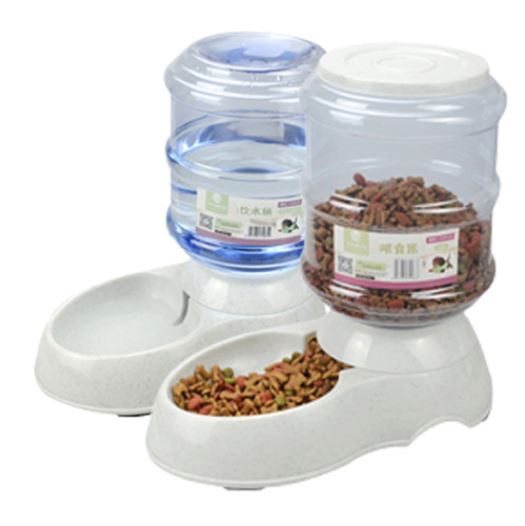 11리터 대용량 강아지 고양이 대형견 자율 자유 급식기 급수기 물통 사료통 식기 그릇 11L