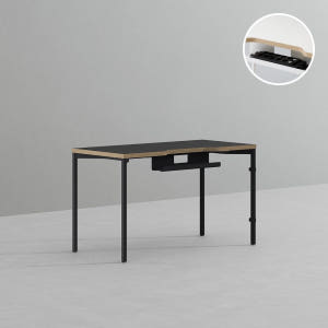 데스커 컴퓨터 책상 2.0 1200x600mm, 화이트 솔직 후기 | 실제 배치 사진 포함 - 상품 이미지 2
