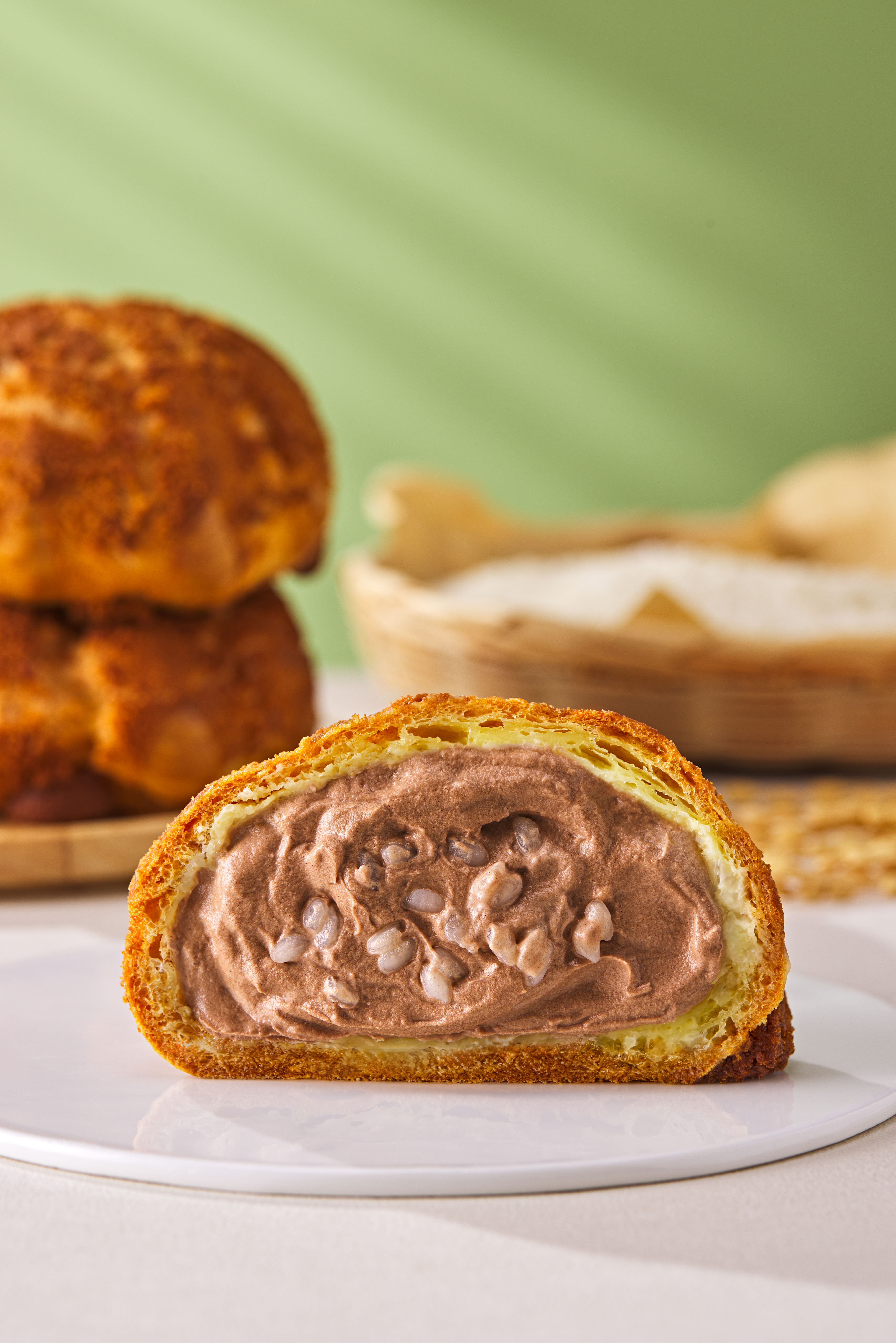 흥만소 이천쌀크림빵 맛있는 글루텐프리빵 쌀빵 디저트 빵택배 (6개입) 이미지 6