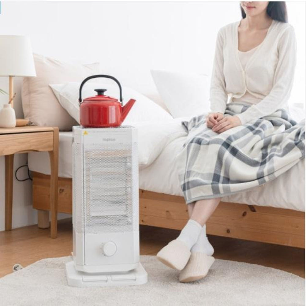 사무실히터 거실난로 발터치 오방난로 전기스토브 : 신일N위시웨이