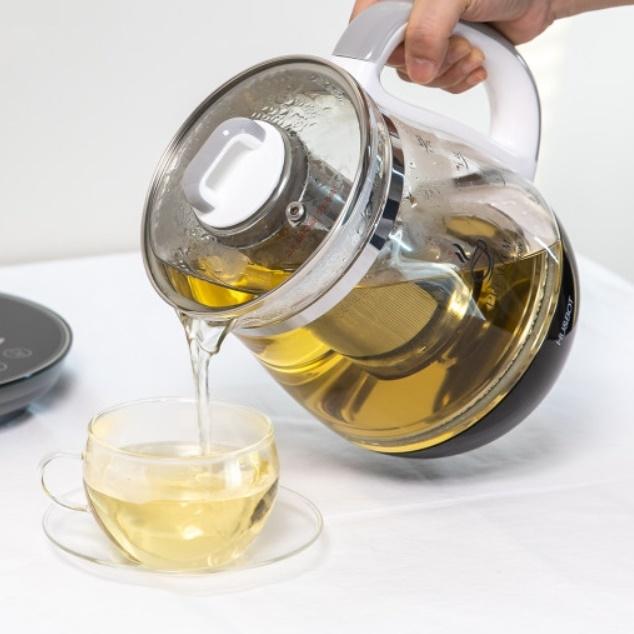 티포트 1.7L 커피포트 유리차탕기 무선전기포트