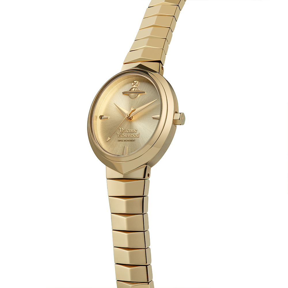 본사정품 비비안웨스트우드 여성 메탈 손목시계 Armour Watch VV314GDGD - 상세 이미지 4