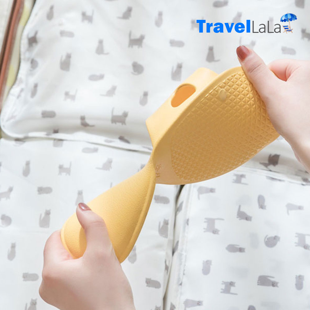 여행용 슬리퍼 기내용 휴대용 접이식 호텔 실내용 일회용 실내화 여행