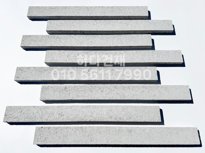 하다 모노타일 롱와이드 스모크화이트 500x50x20T / 하다건재 국내생산 롱브릭타일