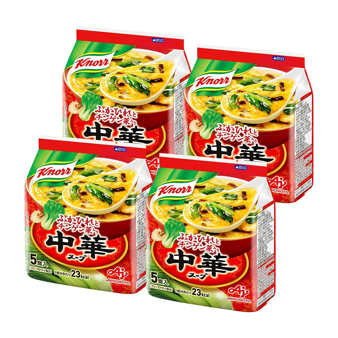 knorr 즉석 중화 스프 5개입 4개세트 일본직구