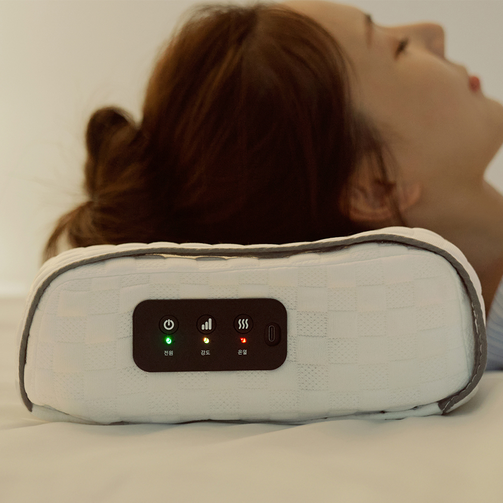 비브아 수면루틴 경추 마사지 거북목 베개