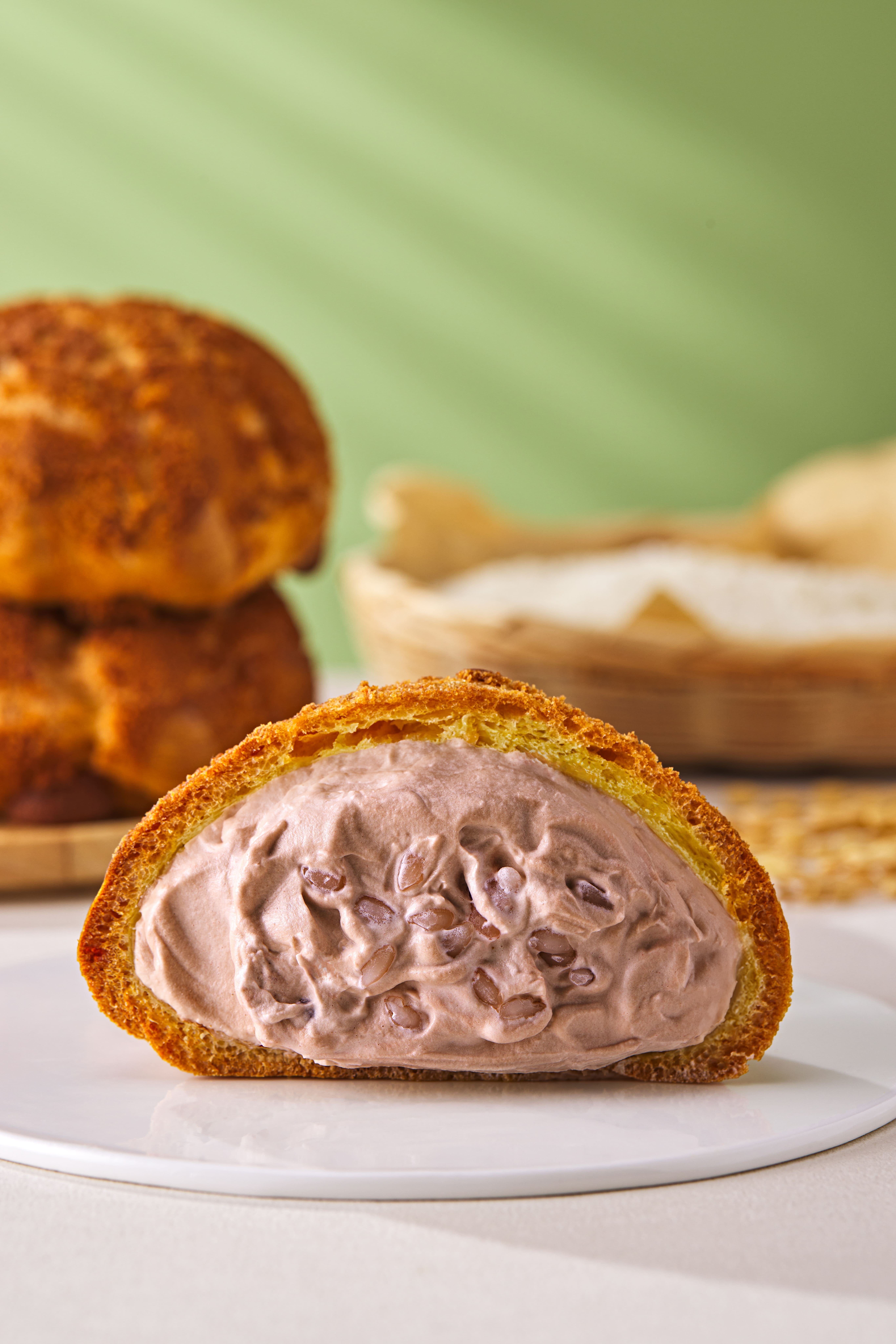 흥만소 이천쌀크림빵 맛있는 글루텐프리빵 쌀빵 디저트 빵택배 (12개입) - 상세 이미지 4