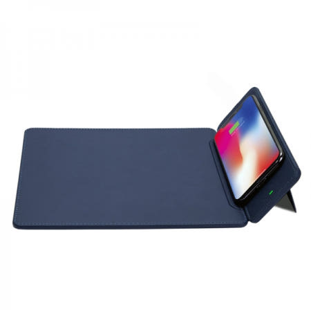 HABBSI 스탠드형 10W QI 고속 무선 충전 마우스패드 햅시