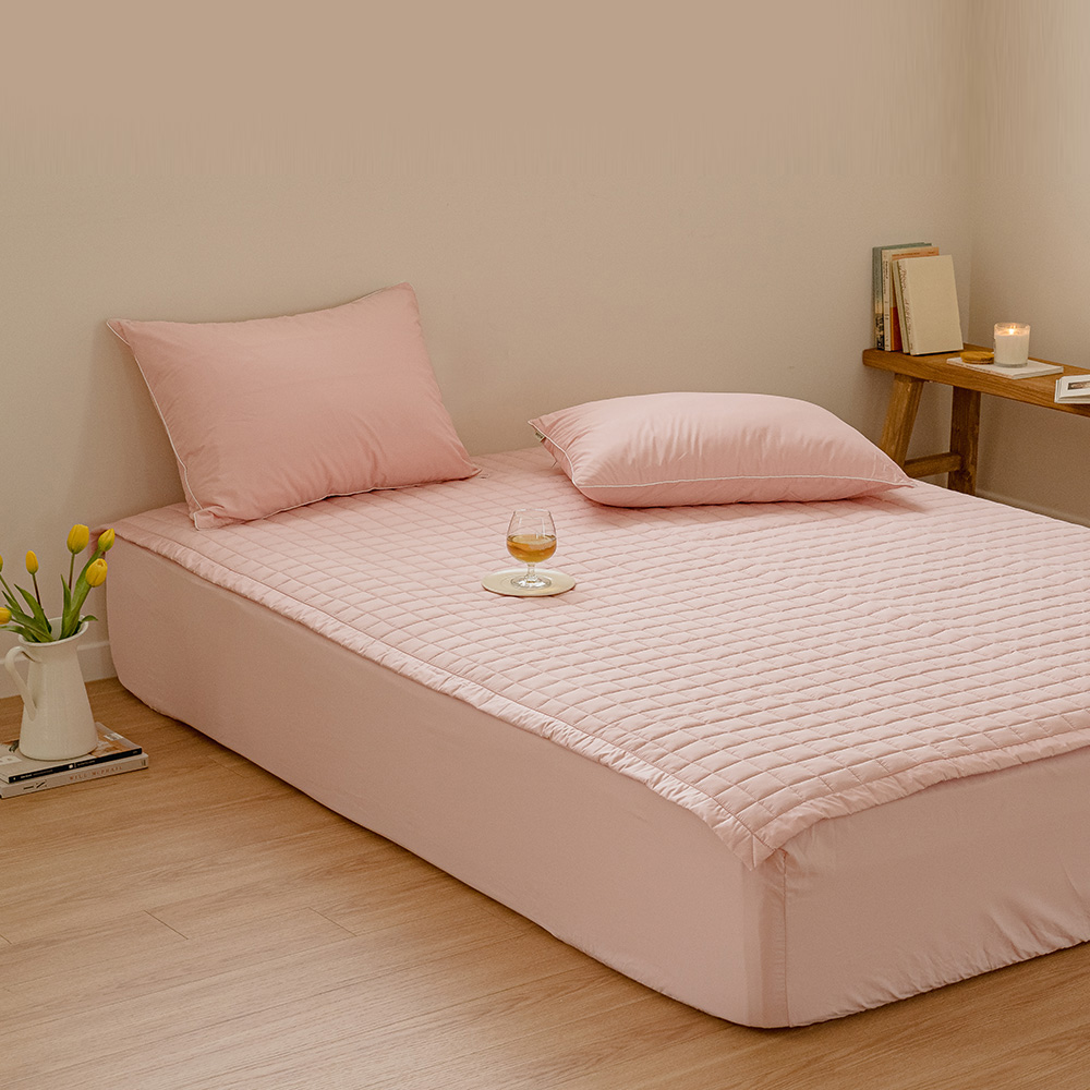 클래식 실크모달 프리미엄 고정밴딩 침대패드 SS