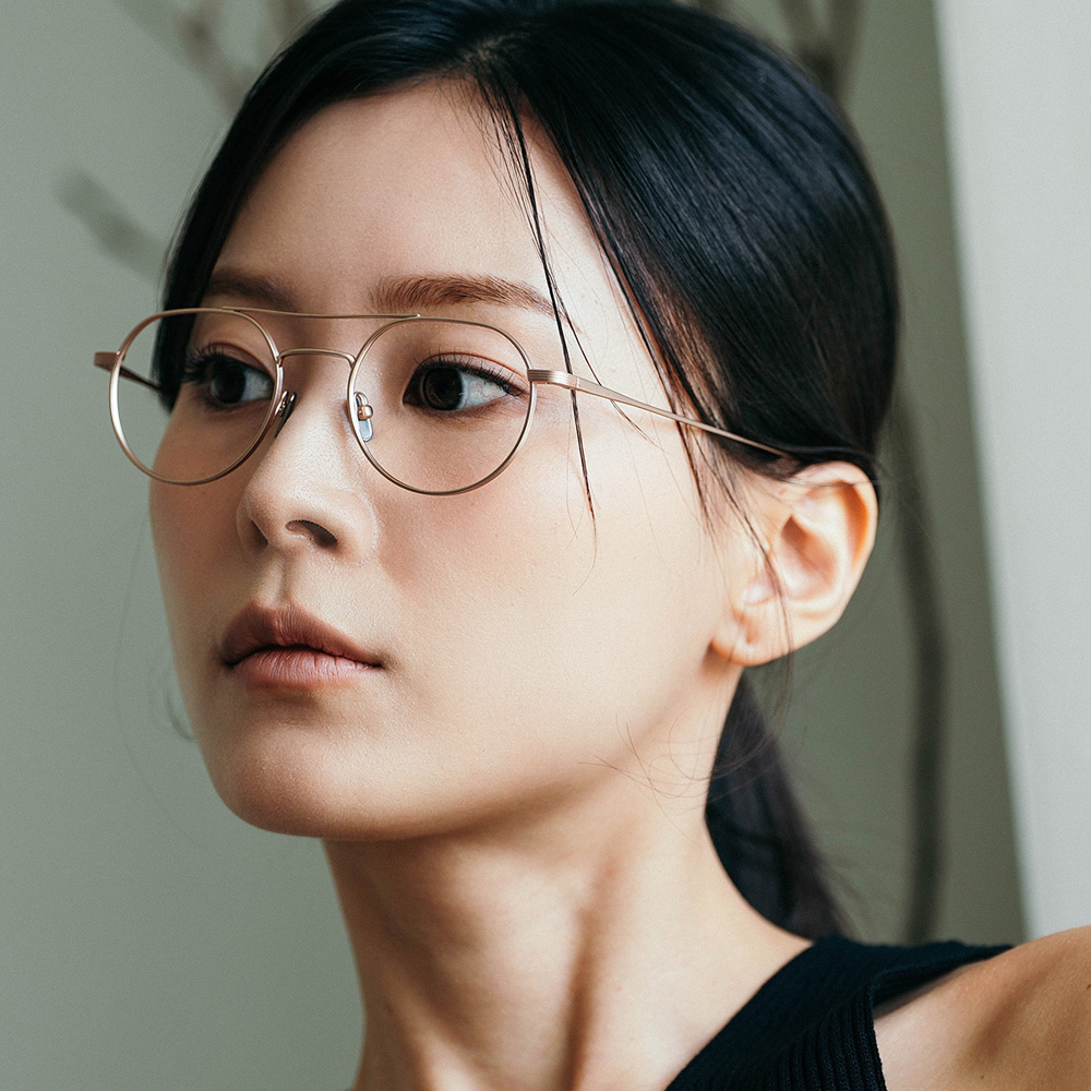 앰버옵티컬 투브릿지 안경 ZIMMER 짐머 티타늄 안경테 - 상세 이미지 3
