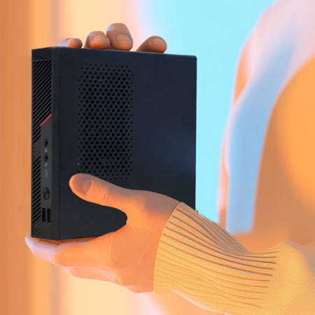 디클 미니 PC T1 X300 R5-5500GT 프리도스 AMD 라이젠5 데스크탑 본체 게이밍 고사양 주식용 일체형 올인원