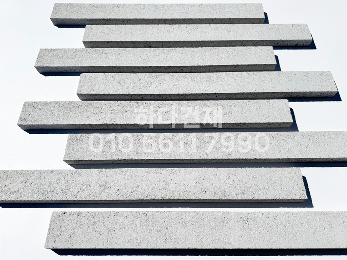 하다 모노타일 롱와이드 스모크화이트 500x50x20T / 하다건재 국내생산 롱브릭타일