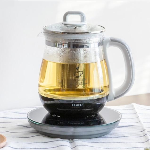 티포트 1.7L 커피포트 유리차탕기 무선전기포트