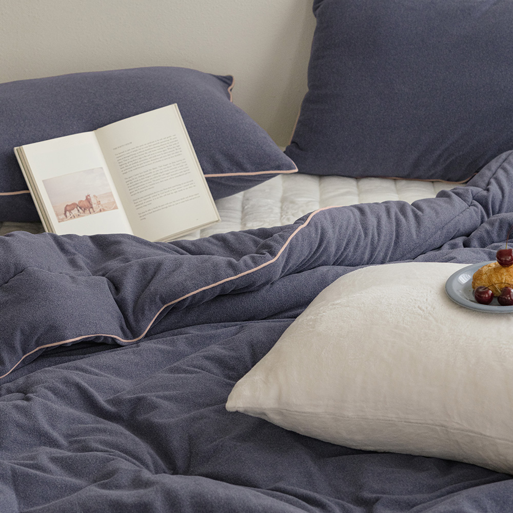 플러피 드랄론 기모 극세사 겨울 차렵이불세트 SS