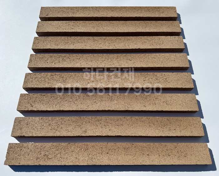 하다 모노타일 롱와이드 국내생산 모카브라운 500x50x20T / 하다건재 롱브릭타일