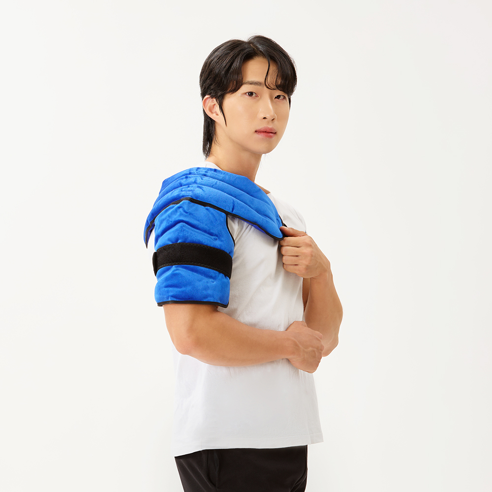 닥터체크 바디핏 어깨 냉찜질 온찜질 마사지팩 아이싱 쿨링 투수 야구 통증 얼음팩 - 상세 이미지 5