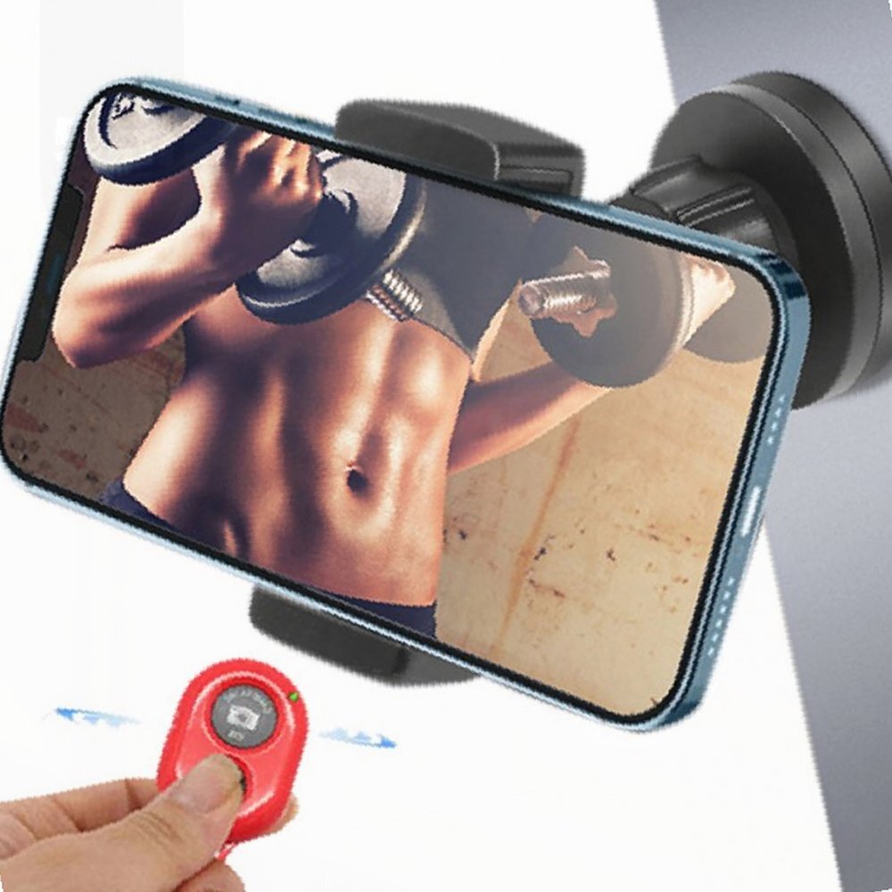 운동 기구 거치대 자석 부착 헬스장 스마트폰 홀더 : 인비즈글로벌